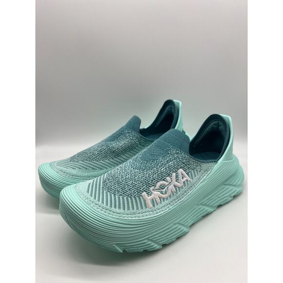 Hoka One Restore TC Size W13/M12 Slip On Ocean Mist 1134532-OMSO NEW - Picture 9 of 16